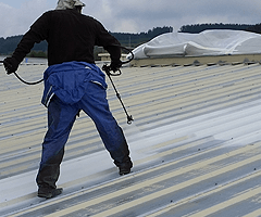 Metalldachbeschichtung von HBV Dach